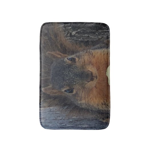 リス バスマット (正面縦)