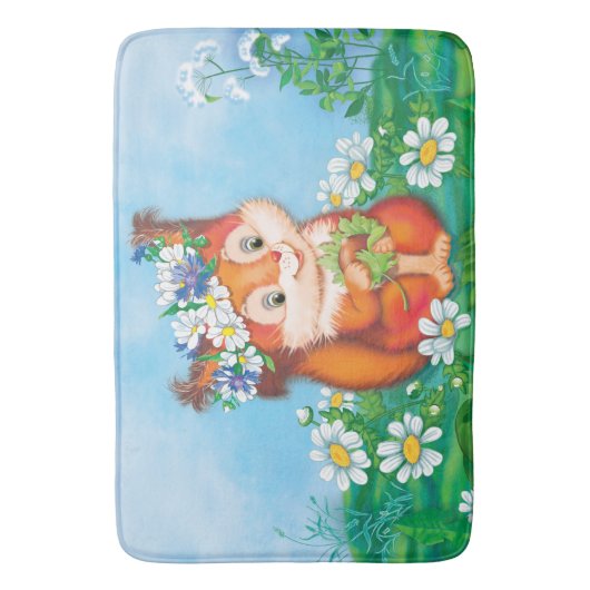 リス バスマット (正面縦)