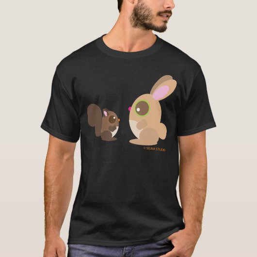 リス+バニー Tシャツ (正面)