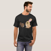 リス+バニー Tシャツ (正面フル)