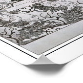 リス&バードオブアールヌーボースタイルミュシャ ポスター (角)