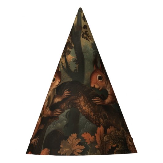 リス – パーティー帽子 パーティーハット (正面)