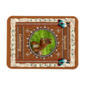 リス – ビニールフレキシマグネットのギャザリング マグネット (横)