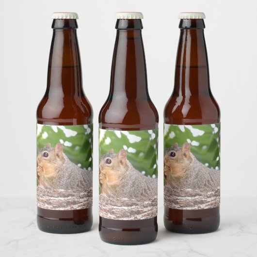 リス ビールラベル (ボトル)