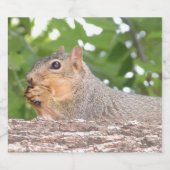 リス ビールラベル (シングルラベル)