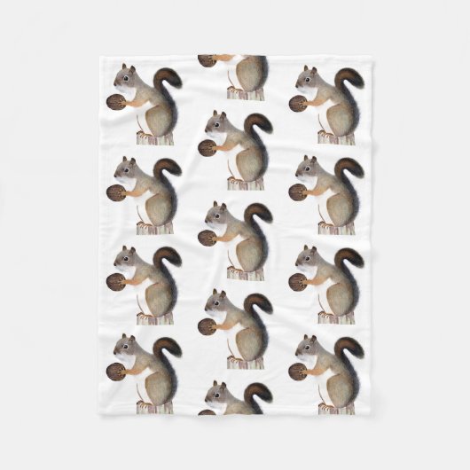 リス フリースブランケット (正面)