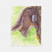 リス フリースブランケット (正面)