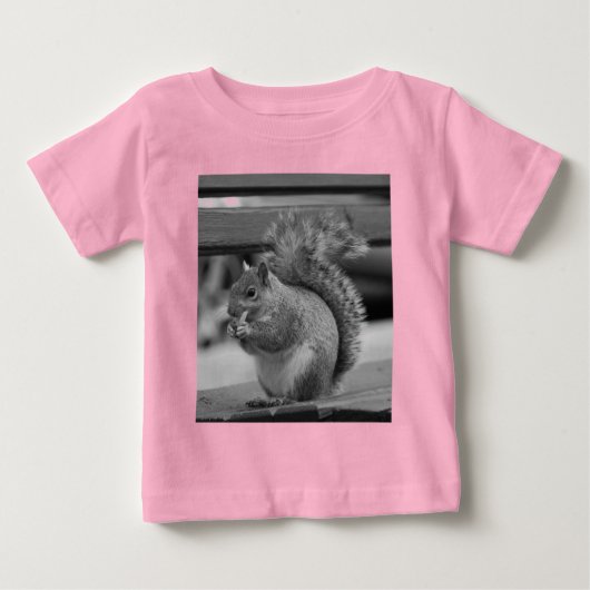リス ベビーTシャツ (正面)