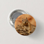 リス – ボタン 缶バッジ (正面&裏面)