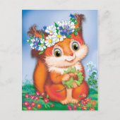 リス ポストカード (正面)