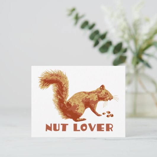 リス ポストカード (スタンド正面)