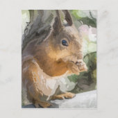 リス ポストカード (正面)