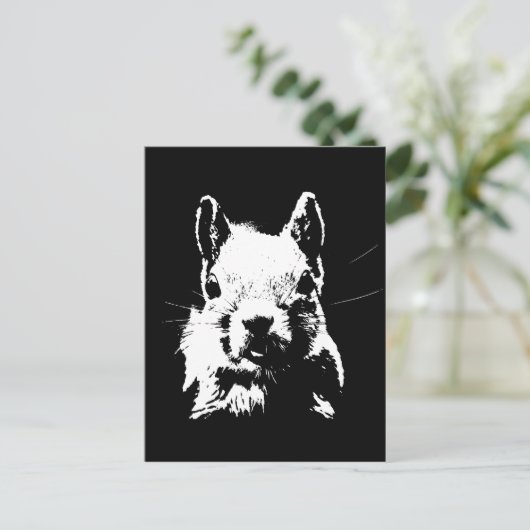 リス ポストカード (スタンド正面)