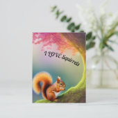 リス ポストカード (スタンド正面)