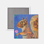 リス マグネット (正面/裏面)