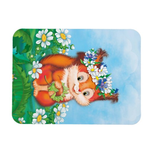 リス マグネット (横)