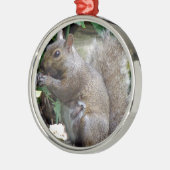 リス メタルオーナメント (左)