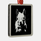 リス メタルオーナメント (右)