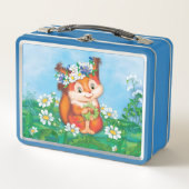 リス メタルランチボックス (正面)