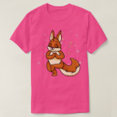 リス・ヨガ Tシャツ (デザイン正面)