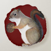 リス ラウンドクッション (裏面)