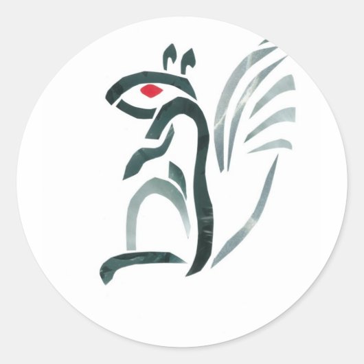 リス ラウンドシール (正面)