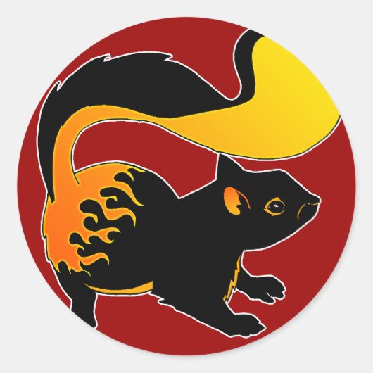 リス ラウンドシール (正面)