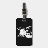 リス ラゲッジタグ (正面縦)