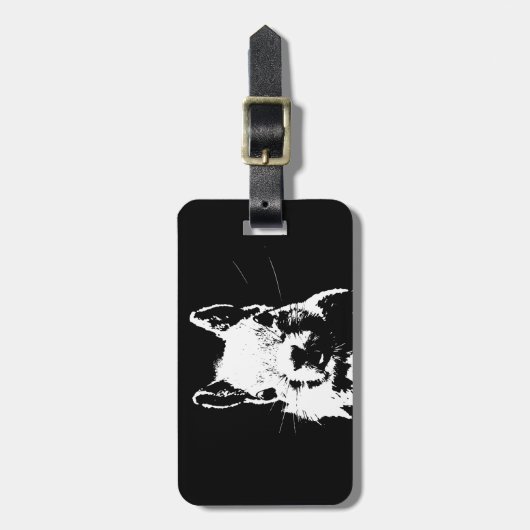 リス ラゲッジタグ (正面縦)