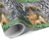 リス ラッピングペーパー (ロールコーナー)