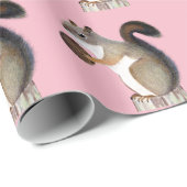 リス ラッピングペーパー (ロールコーナー)