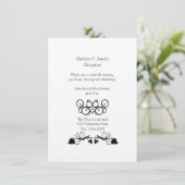 リス・ラブ・ウェディングレセプションカード エンクロージャーカード (スタンド正面)