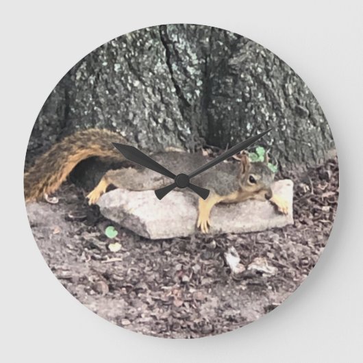 リス ラージ壁時計 (正面)