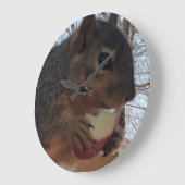 リス ラージ壁時計 (傾斜)
