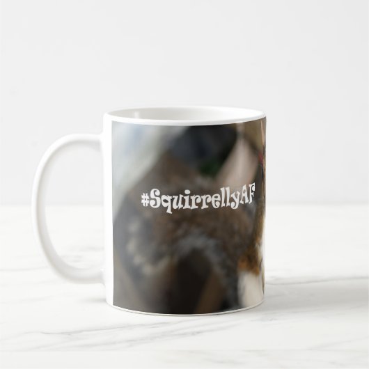 リス・レハブ | SquirrellyAF 'BooJum'コーヒーマグ コーヒーマグカップ (左)