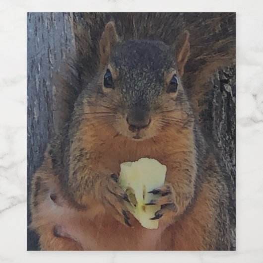 リス ワインラベル (シングルラベル)