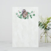 リス 便箋 (スタンド正面)