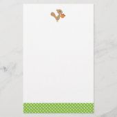 リス! 便箋 (正面)