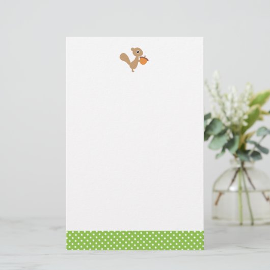 リス! 便箋 (スタンド正面)