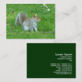 リス 名刺 (正面/裏面)