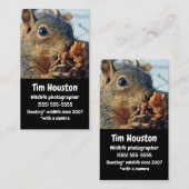 リス 名刺 (正面/裏面)