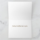 リス - 思い出のカード カード (内部)