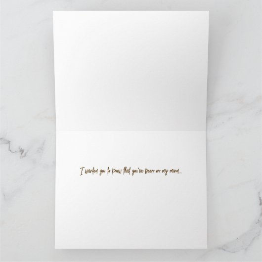 リス - 思い出のカード カード (内部)