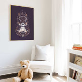 リス |森の動物リスの壁プリント ポスター