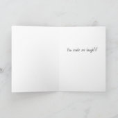 リス……笑わせる カード (内部)