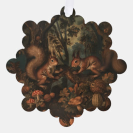 リス – 紙カード装飾文房具 オーナメントカード