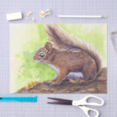 リス 薄葉紙 (クラフト)