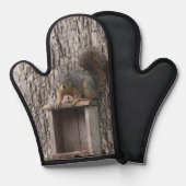 リス 鍋つかみ (正面/裏面)