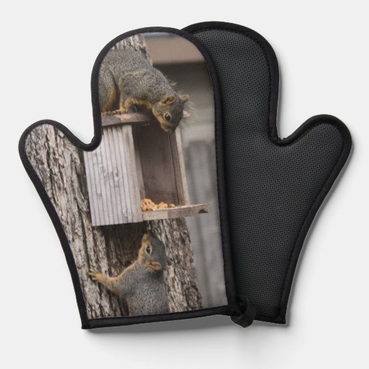 リス 鍋つかみ (正面/裏面)