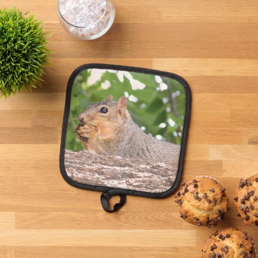 リス 鍋敷き (トップダウン)